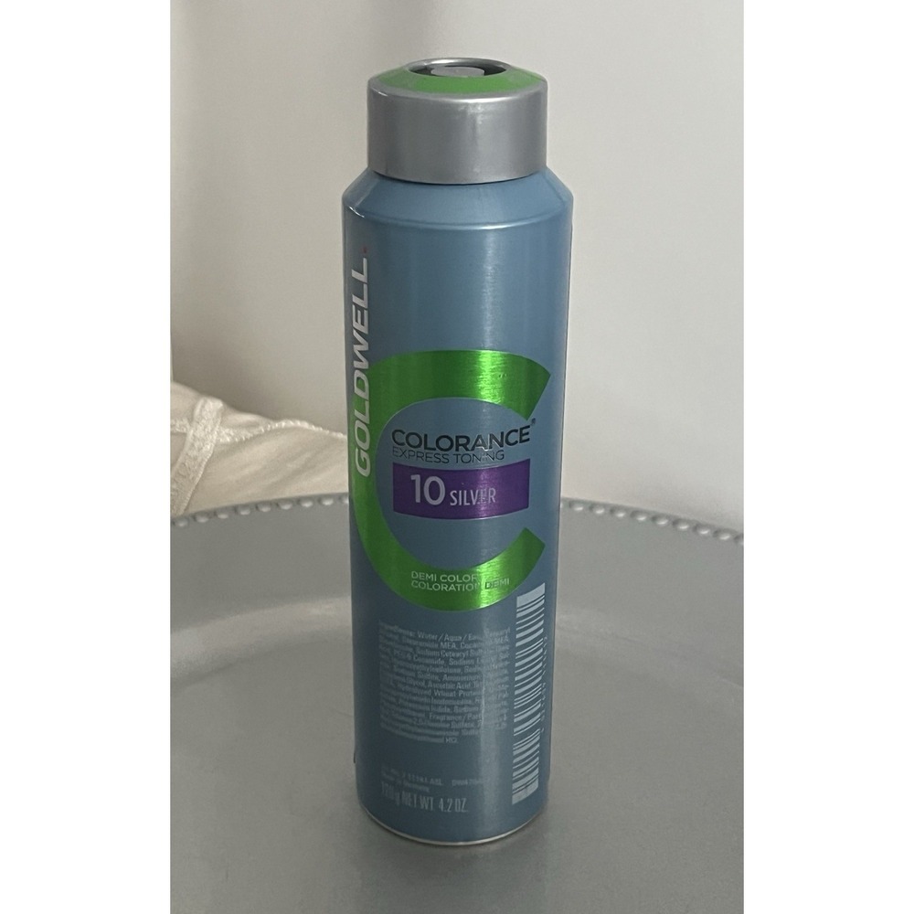 New Goldwell Colorance Express Toning -10 Silver -Professional Color 120g/4.2oz